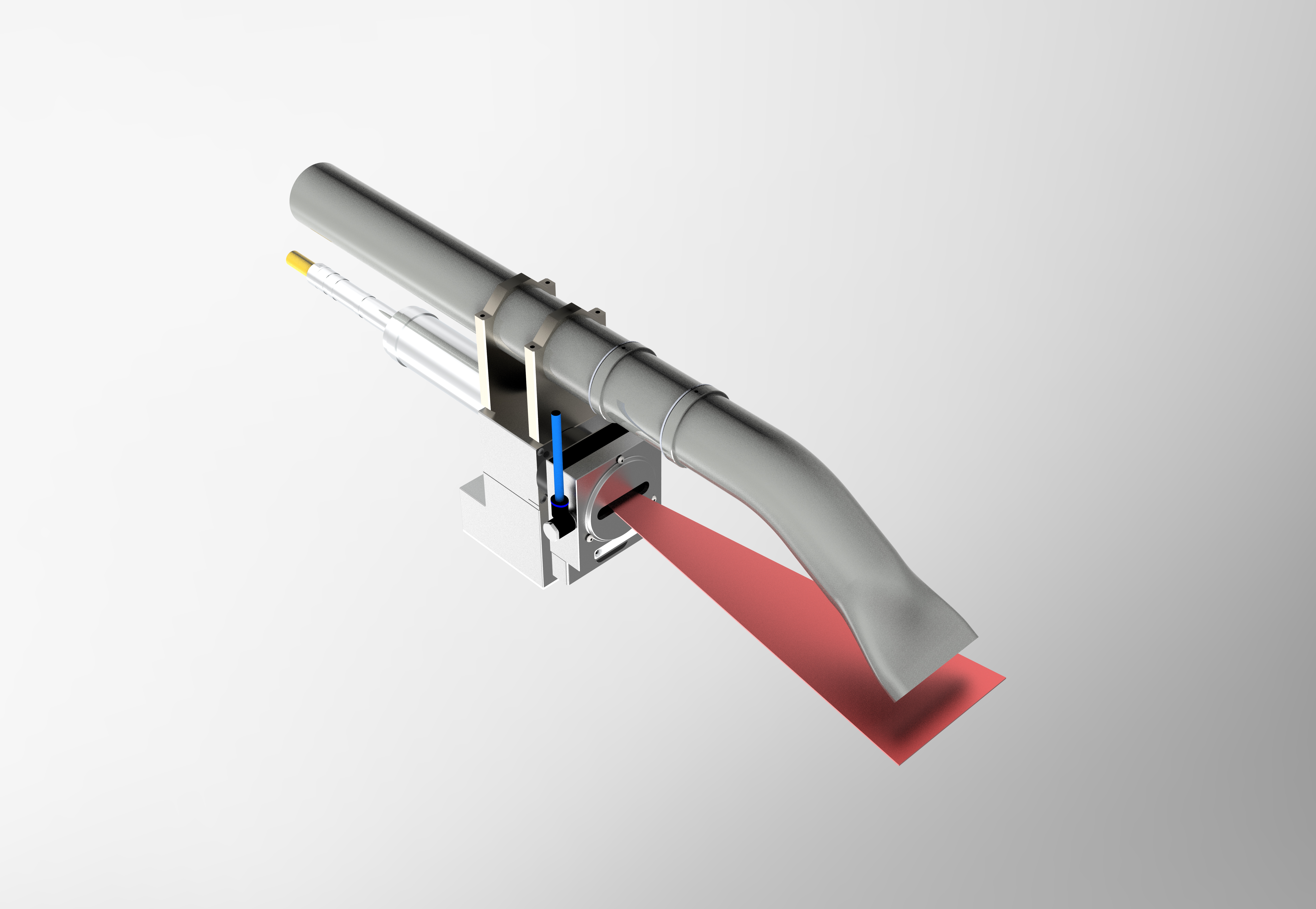 自動化500W脈沖激光清洗機